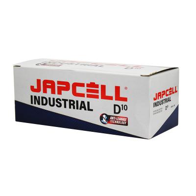 JAPCELL Industrial D / LR20 alkaline batteri 10 stk. pakke